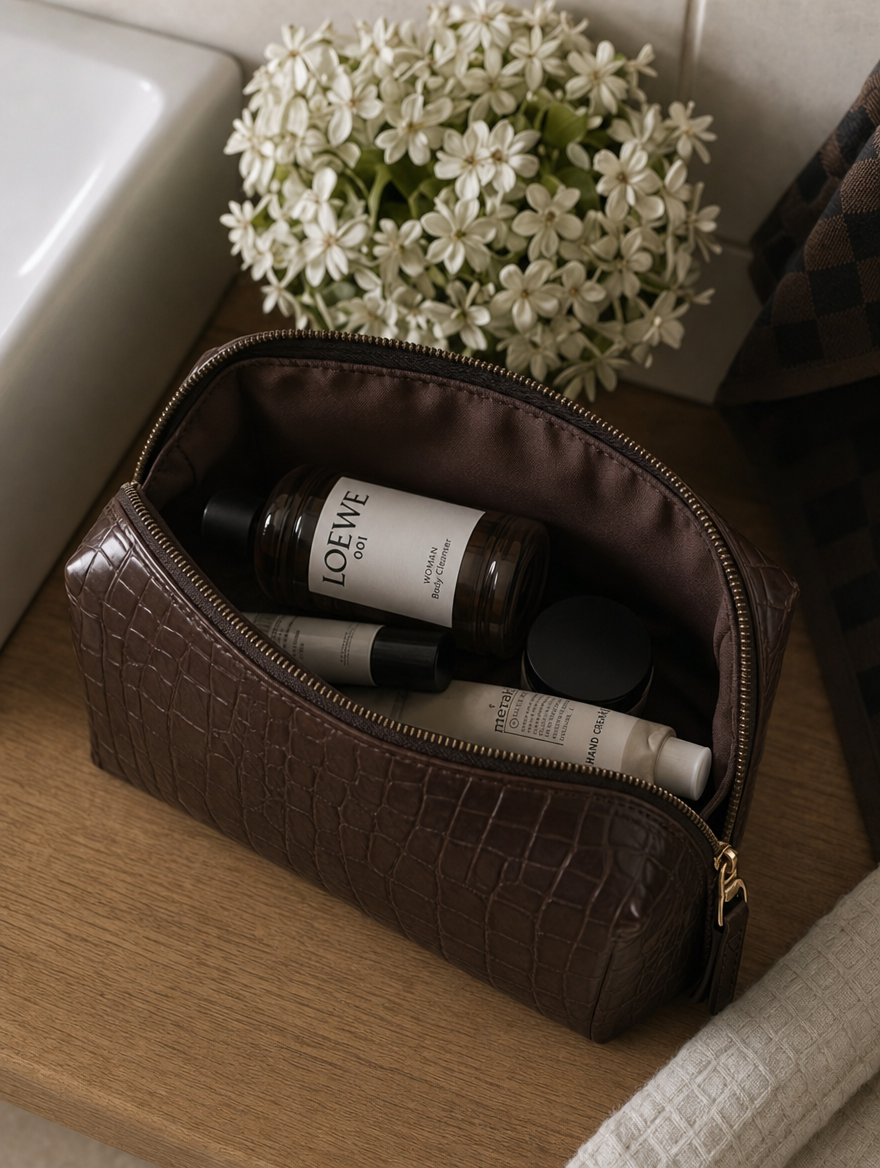Croc Make-up Bag - Personalised